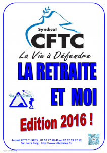 Livret retraite 2016